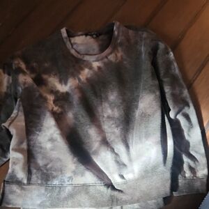 Men's Tie-Dye Crewneck Sweater